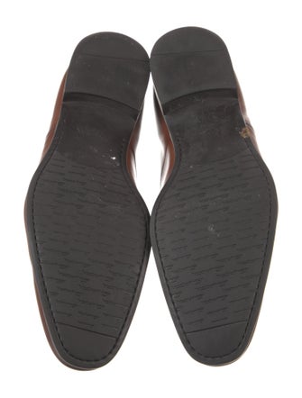 Santoni Leather Derby Shoes