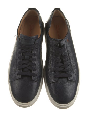 Santoni Leather Sneakers