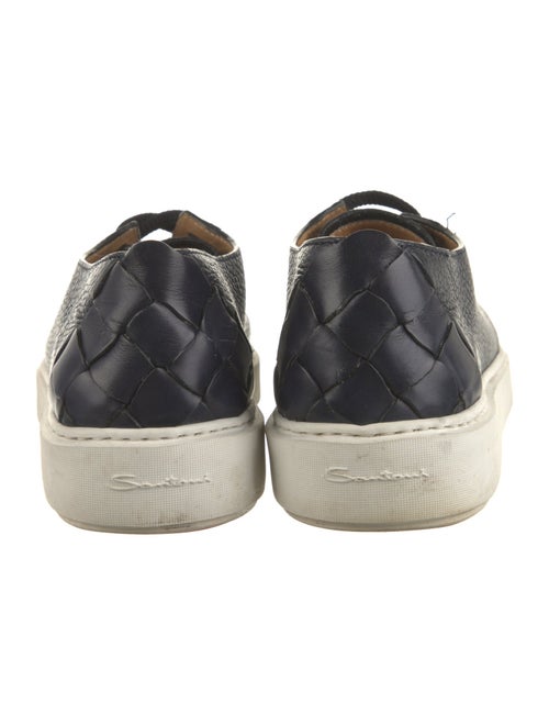 Santoni Leather Sneakers