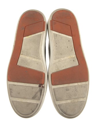 Santoni Leather Sneakers