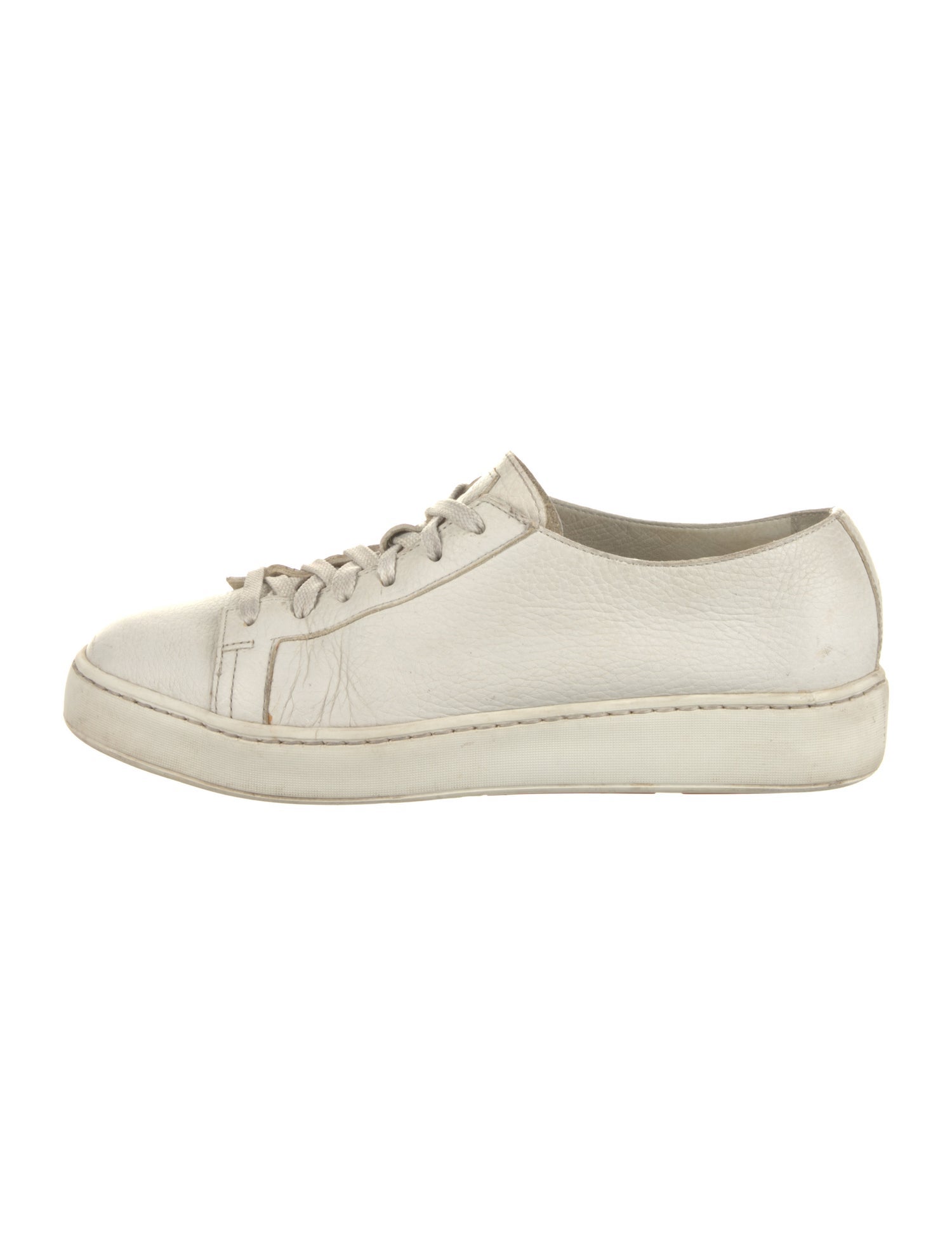 Santoni Leather Sneakers