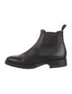 Santoni Leather Chelsea Boots