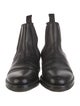 Santoni Leather Chelsea Boots