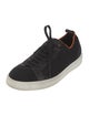 Santoni Suede Sneakers