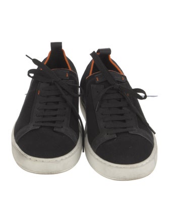 Santoni Suede Sneakers