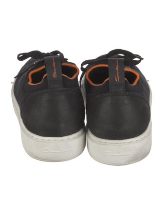 Santoni Suede Sneakers