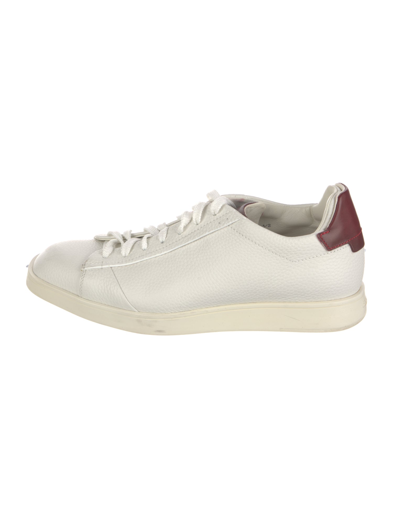 Santoni Leather Sneakers
