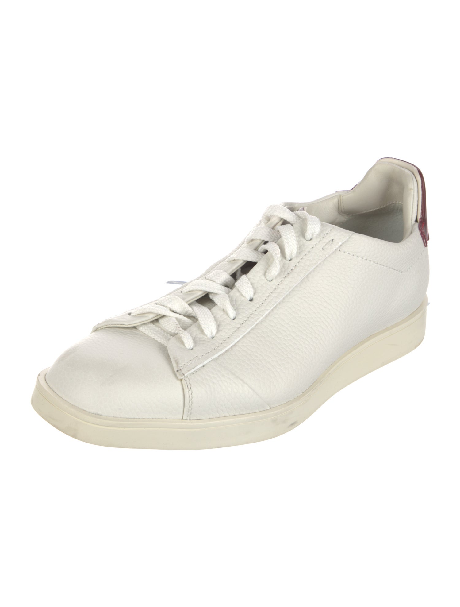 Santoni Leather Sneakers