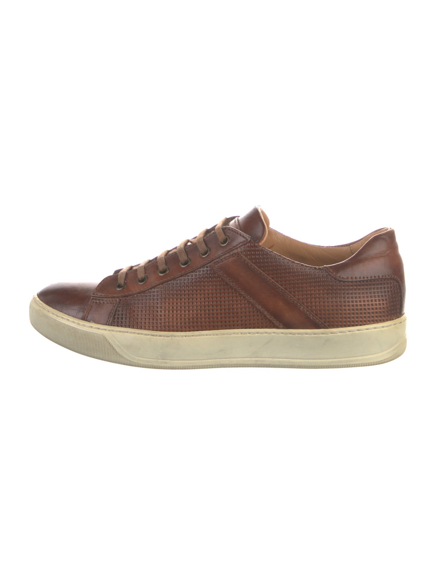 Santoni Leather Sneakers