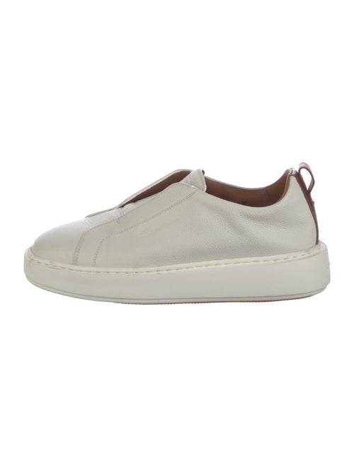Santoni Leather Sneakers