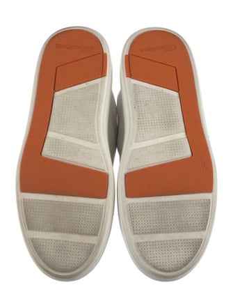 Santoni Leather Sneakers