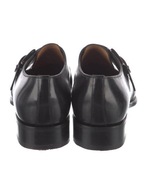Santoni Leather Dress Loafers