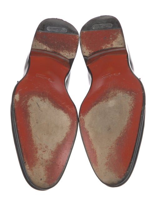 Santoni Leather Dress Loafers