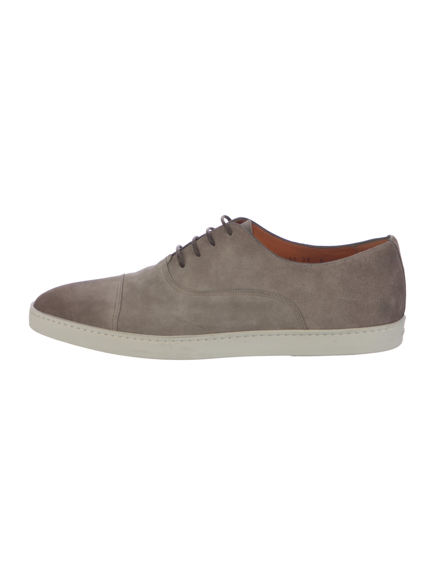 Santoni Suede Oxfords