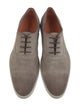 Santoni Suede Oxfords