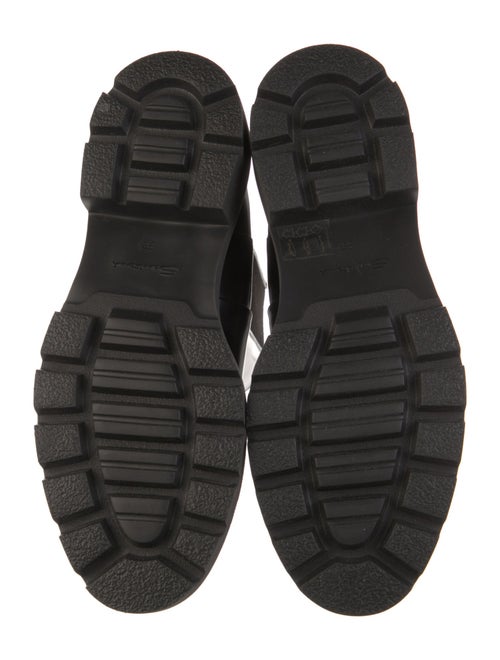 Santoni Leather Chelsea Boots