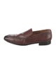 Santoni Leather Loafers
