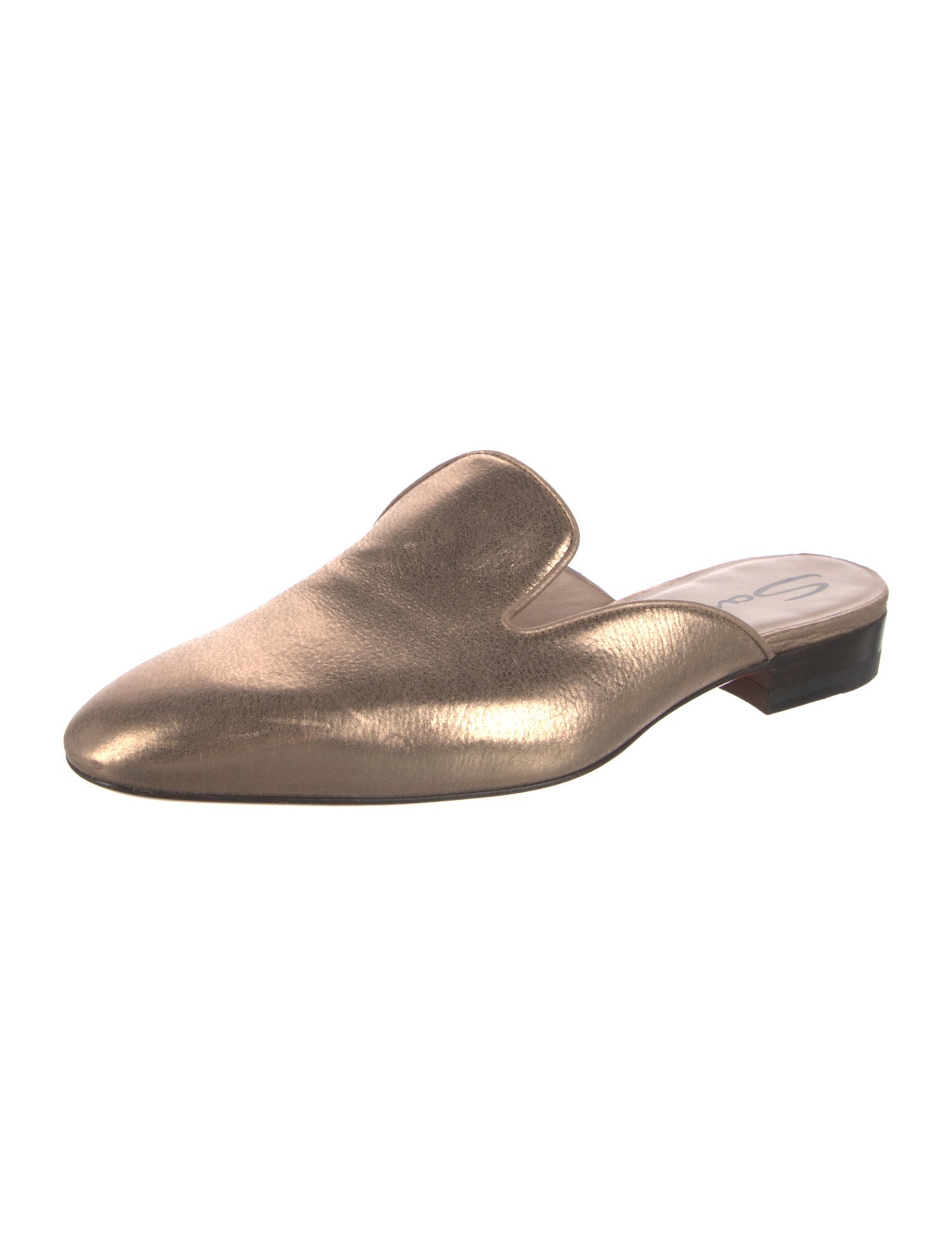 Santoni Leather Mules