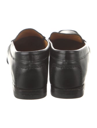 Santoni Leather Loafers