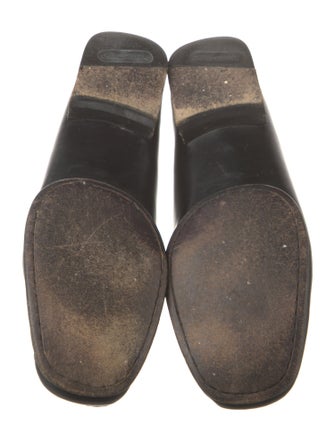 Santoni Leather Loafers
