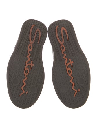 Santoni Leather Sneakers