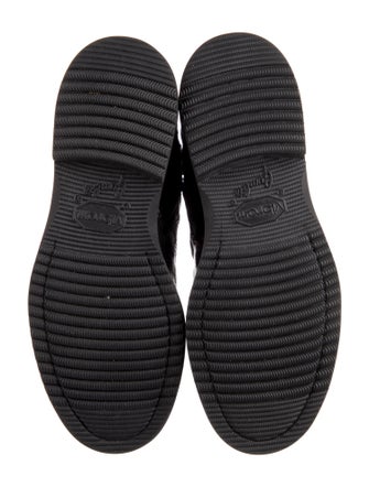 Santoni Leather Lace-Up Boots