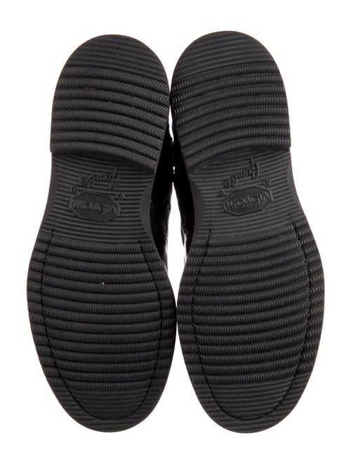 Santoni Leather Lace-Up Boots