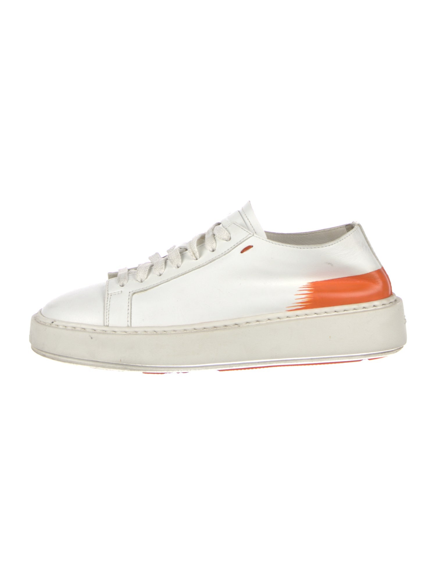 Santoni Leather Sneakers