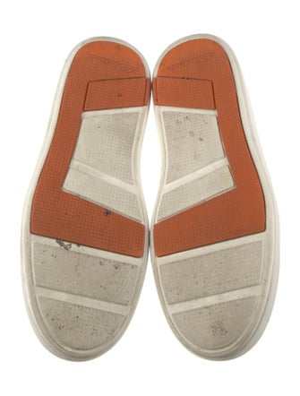 Santoni Leather Sneakers