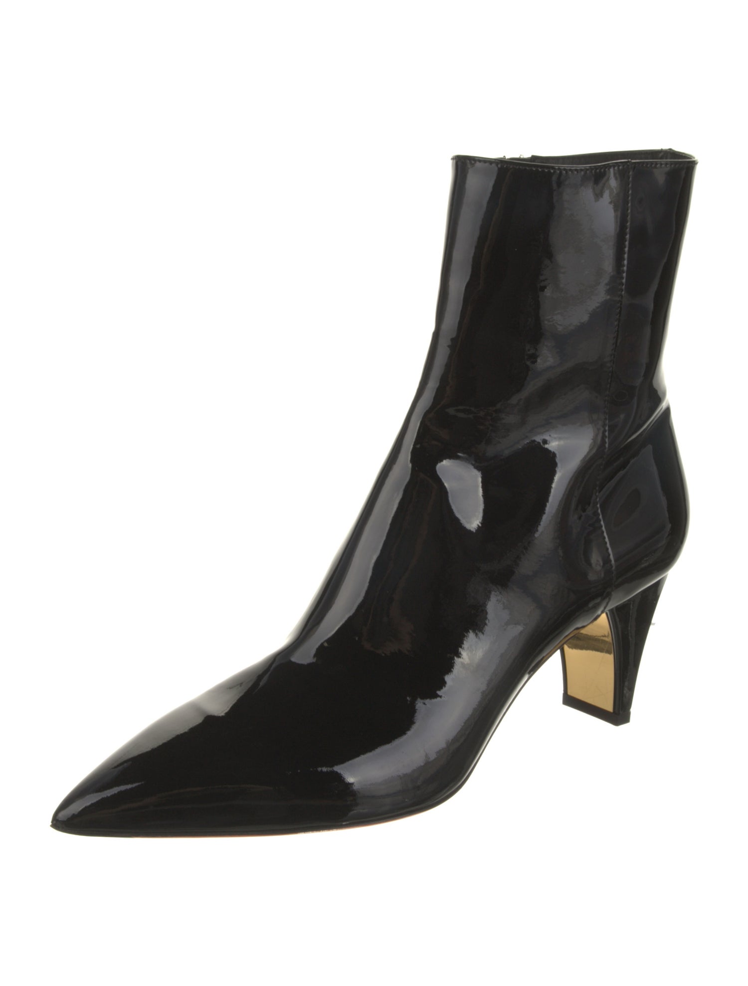 Santoni Patent Leather Boots