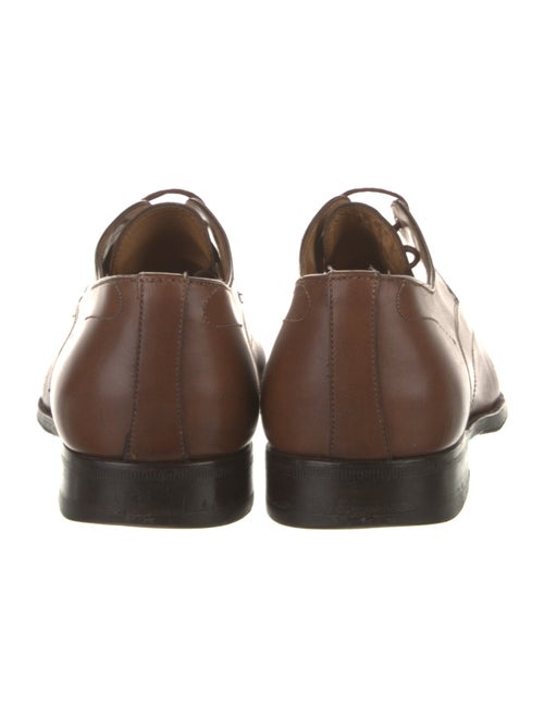 Santoni Leather Derby Shoes