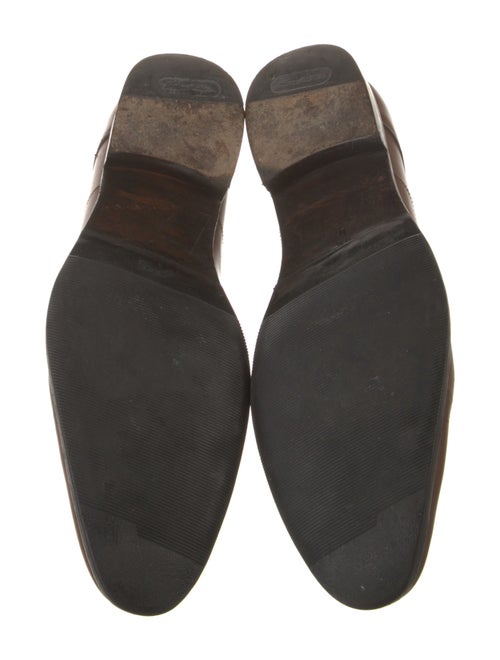 Santoni Leather Derby Shoes