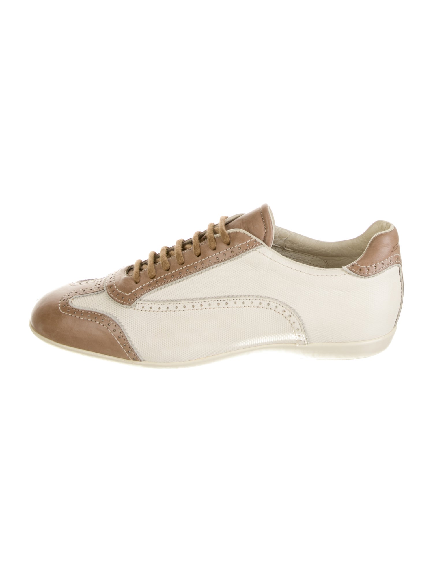 Santoni Leather Sneakers