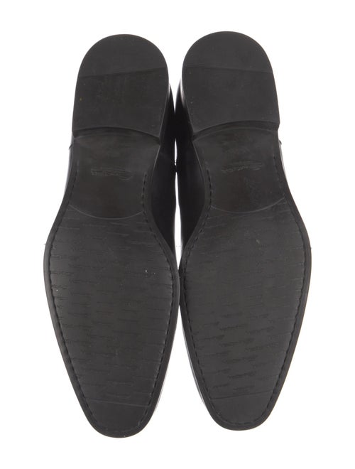 Santoni Leather Chelsea Boots