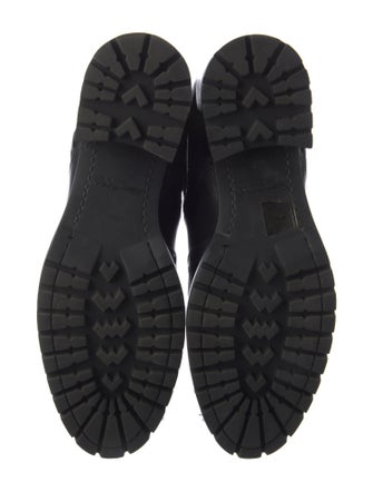 Santoni Leather Chelsea Boots