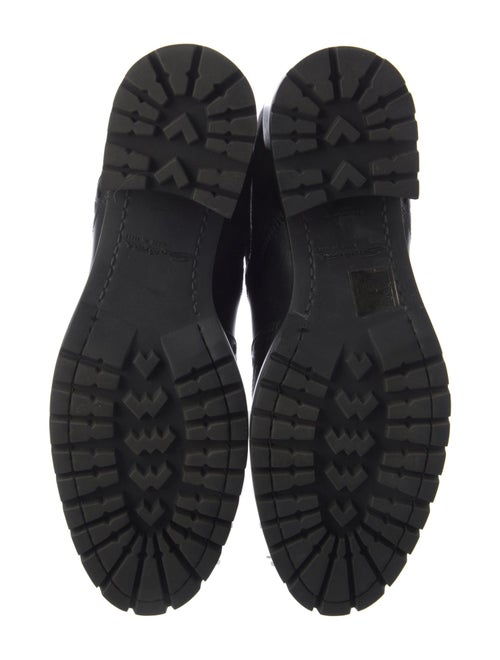 Santoni Leather Chelsea Boots