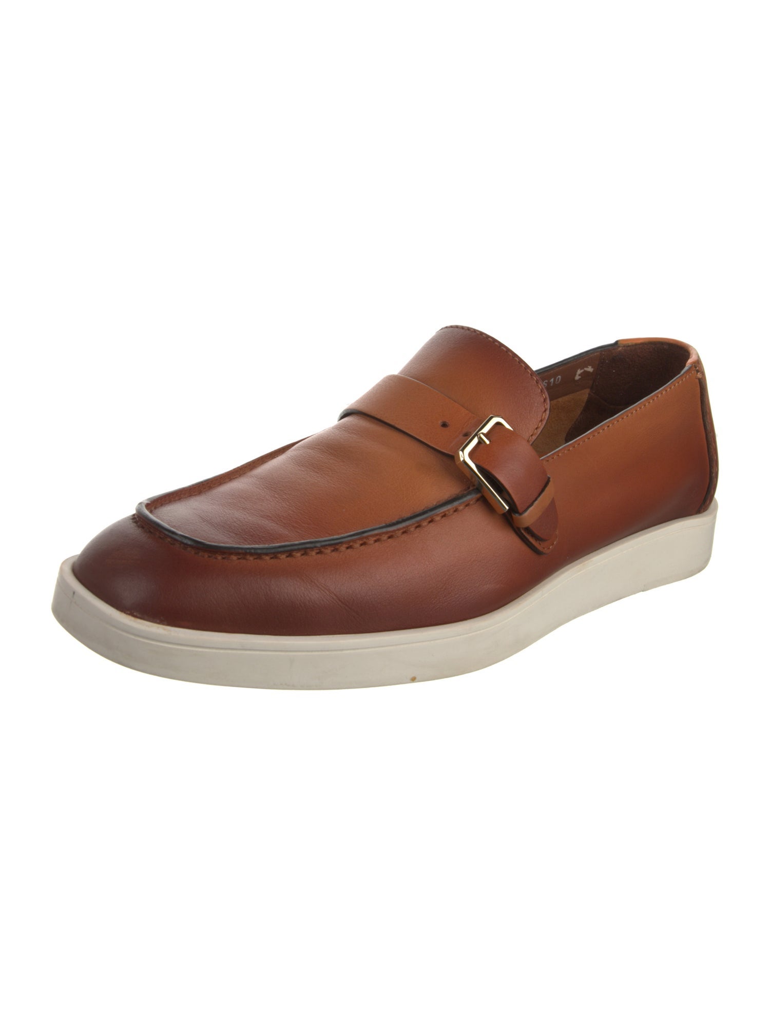Santoni Leather Loafers