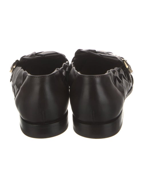 Santoni Leather Monk Straps