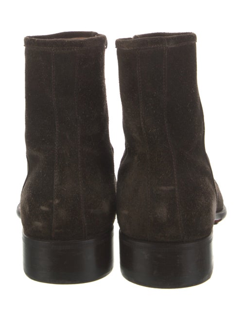 Santoni Suede Chelsea Boots