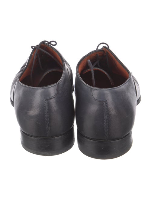 Santoni Leather Oxfords