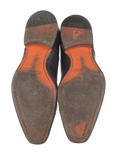 Santoni Leather Oxfords
