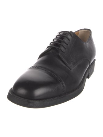 Santoni Leather Derby Shoes