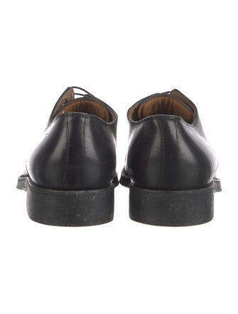Santoni Leather Derby Shoes