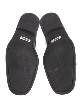 Santoni Leather Derby Shoes