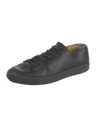 Santoni Leather Sneakers