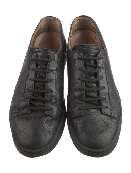 Santoni Leather Sneakers