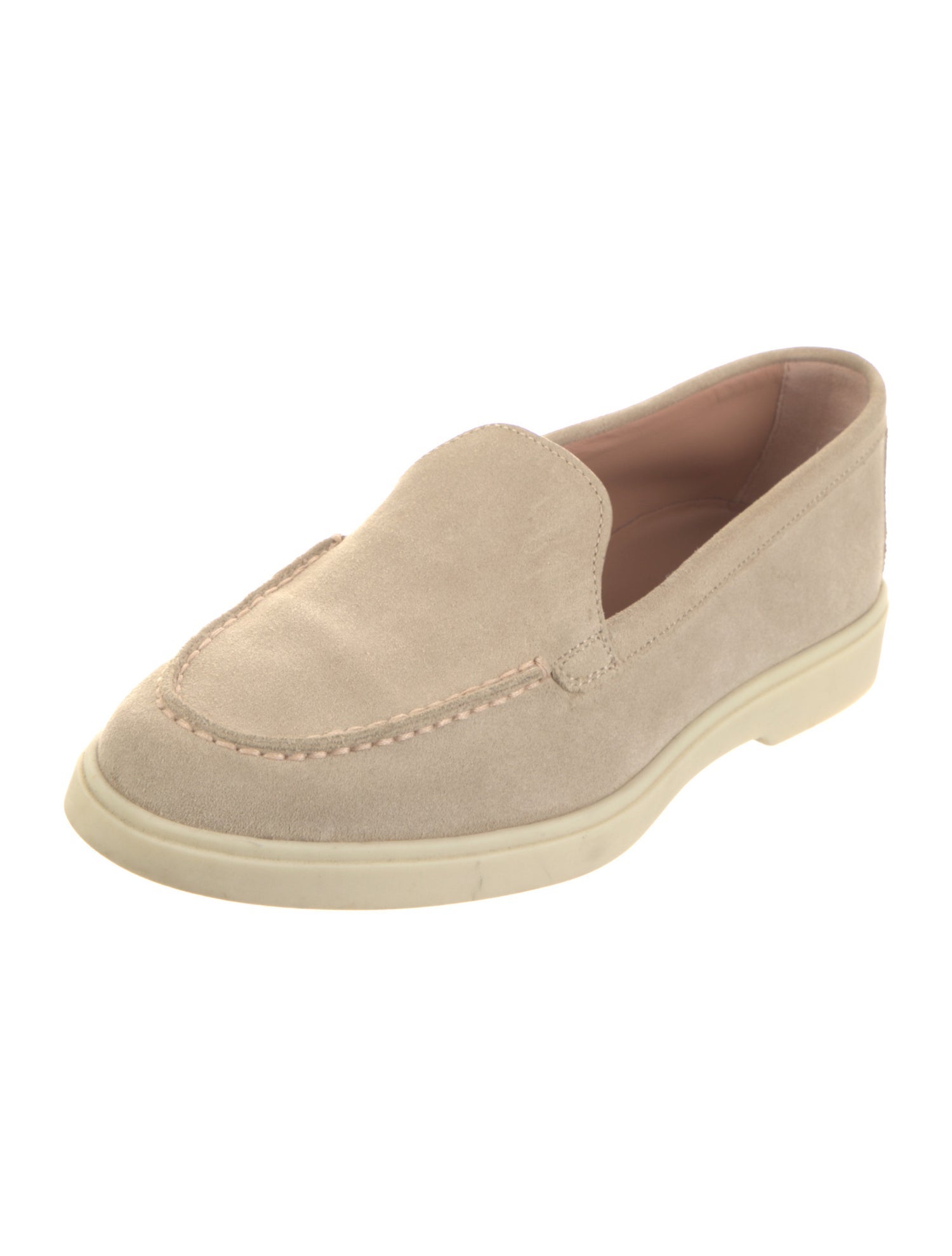 Santoni Suede Loafers