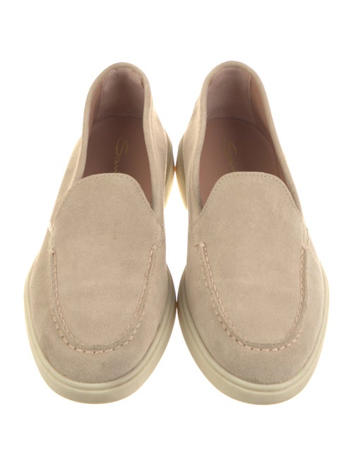 Santoni Suede Loafers