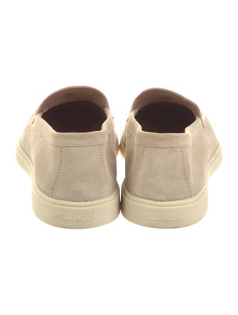 Santoni Suede Loafers