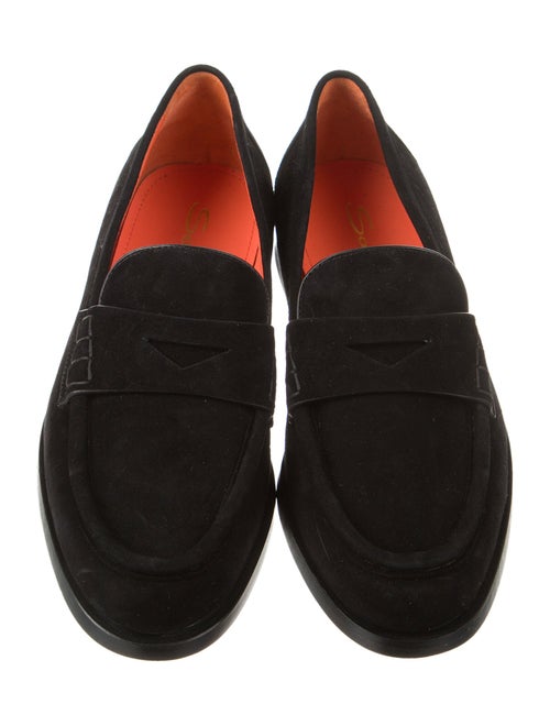 Santoni Suede Loafers